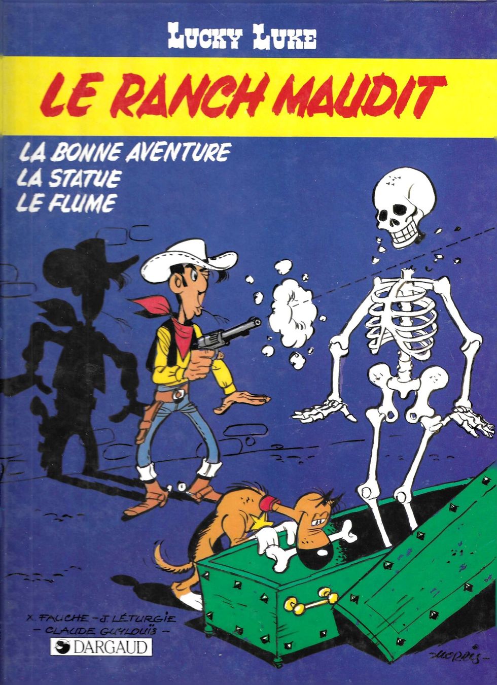 Fumetti: Lucky Luke - Le Ranch maudit - E.O. 1986 TBE – Usato da Savagnier venduto da Ne2065