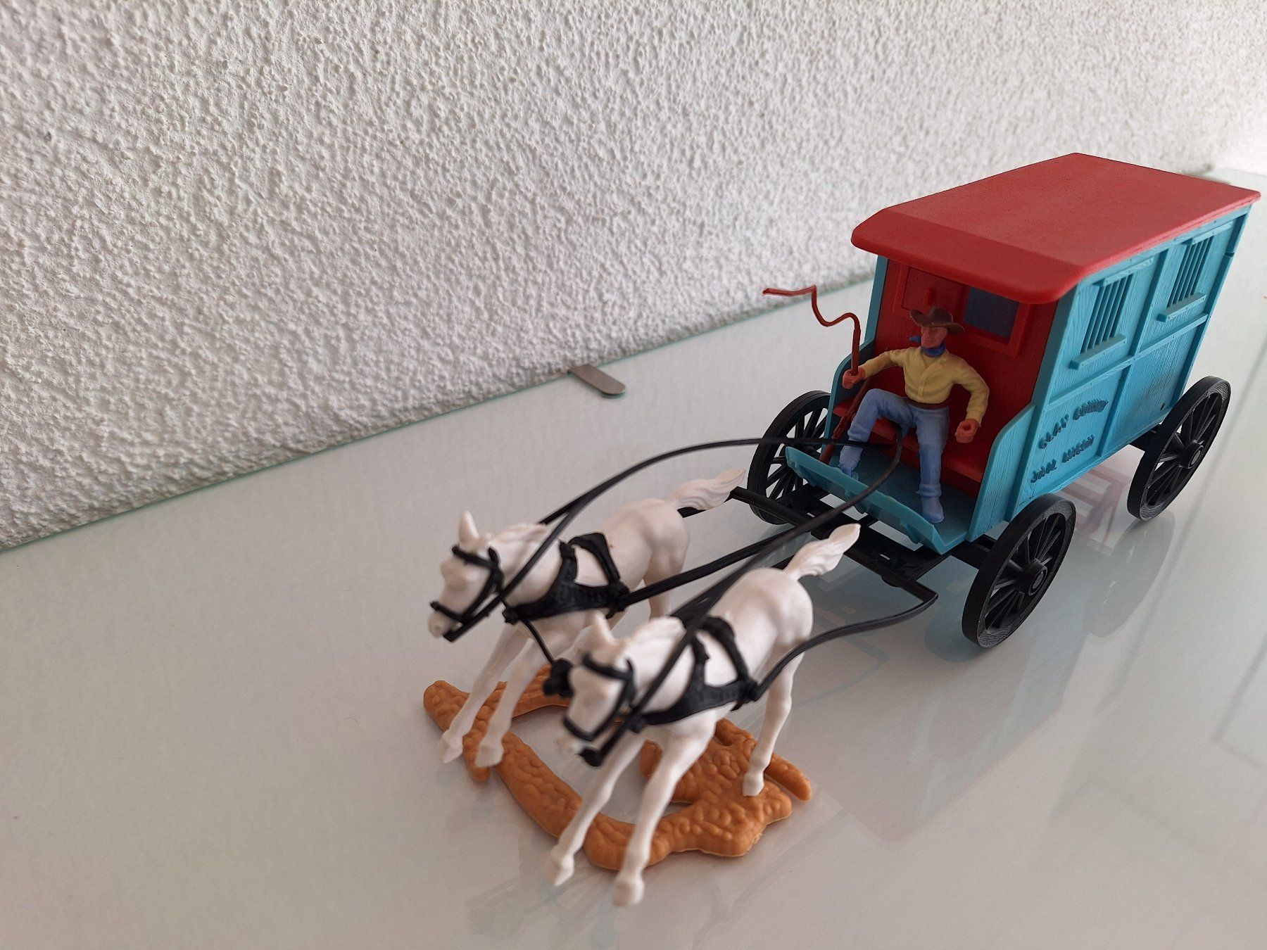 Timpo Statuette: Timpo Gefängniskutsche 2 Spänner   Lot 88 – Usato da Sissach venduto da luvama 2