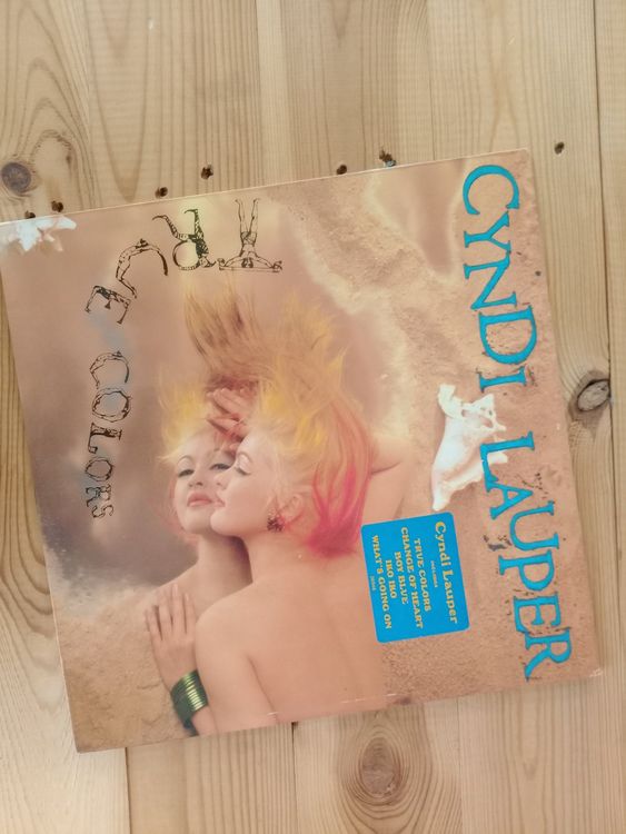 Cyndi Lauper True Colors LP Vinyl Schallplatte Top Zustand (Gebraucht