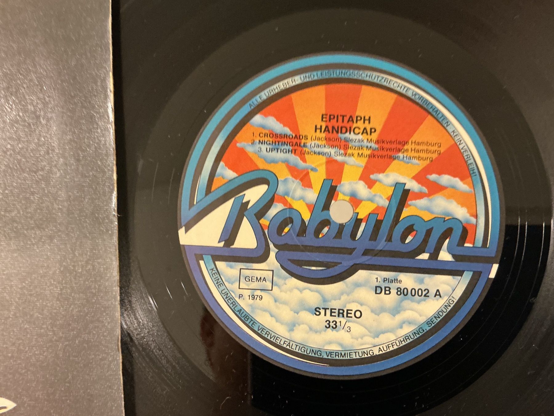 Dischi in vinile: Epitaph 2-LP - Handicap – Usato da Winterthur venduto da Tumko-Vinyl 2