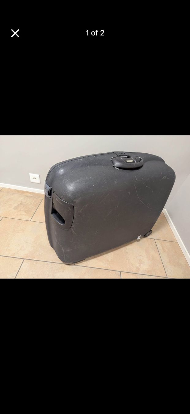Samsonite Reisekoffer: Samsonite schwarz Rollkoffer 75 cm – Gebraucht aus Ruschlikon von Kata_C