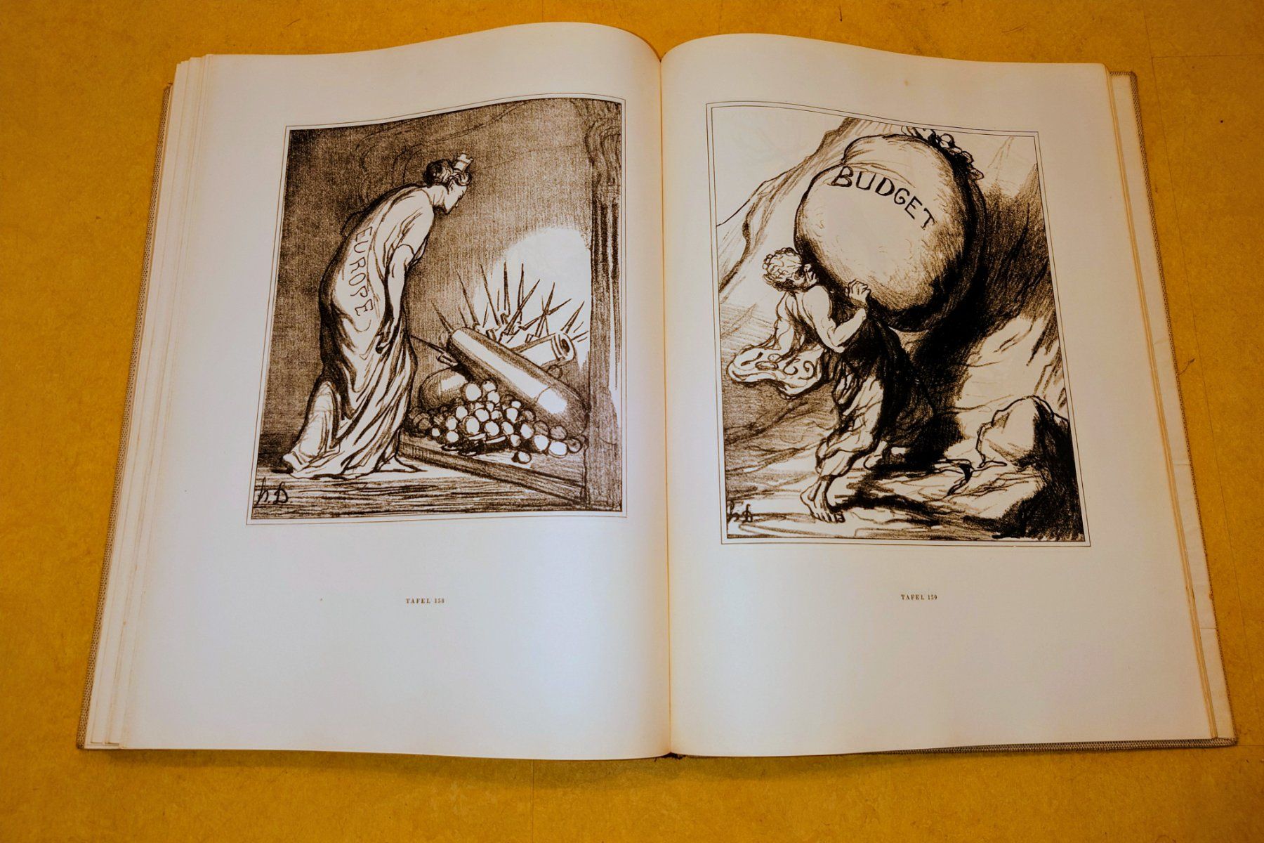 Libri: HONORÉ DAUMIER - Büchergilde Gutenberg EA 1946 – Usato da Zürich venduto da Simple23 5