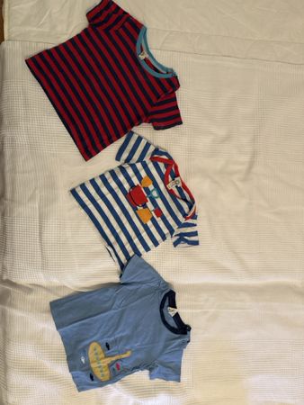 3 Baby T-Shirts Alana und People Wear Grösse 74-80