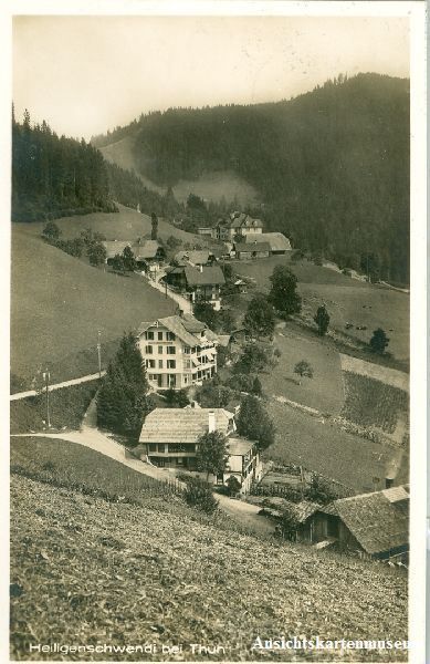 Cartoline postali: Heiligenschwendi - bei Thun + 1928 – Usato da Emmenbrücke venduto da teestube