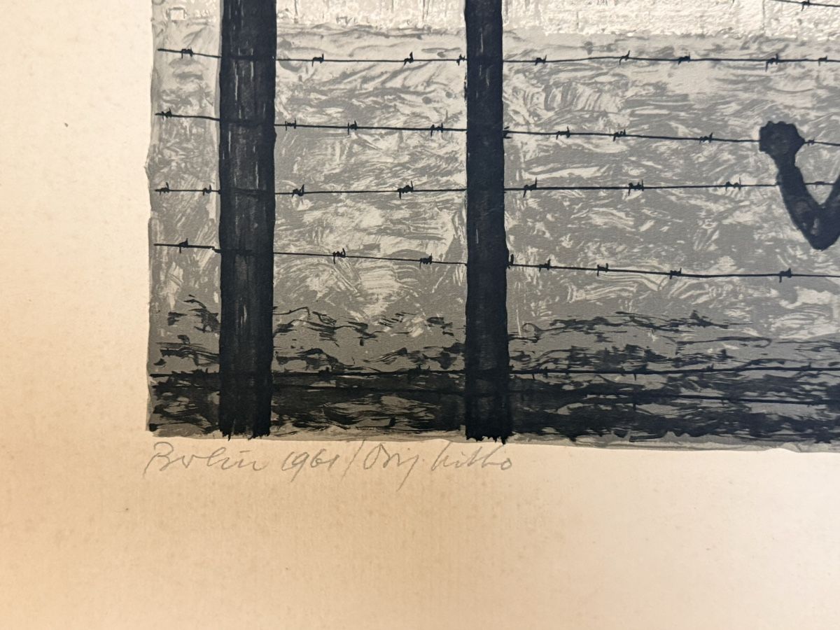 Grafica & Litografie: Lithographie- signiert 50x32.5cm – Usato da Solothurn venduto da NUVICO 2