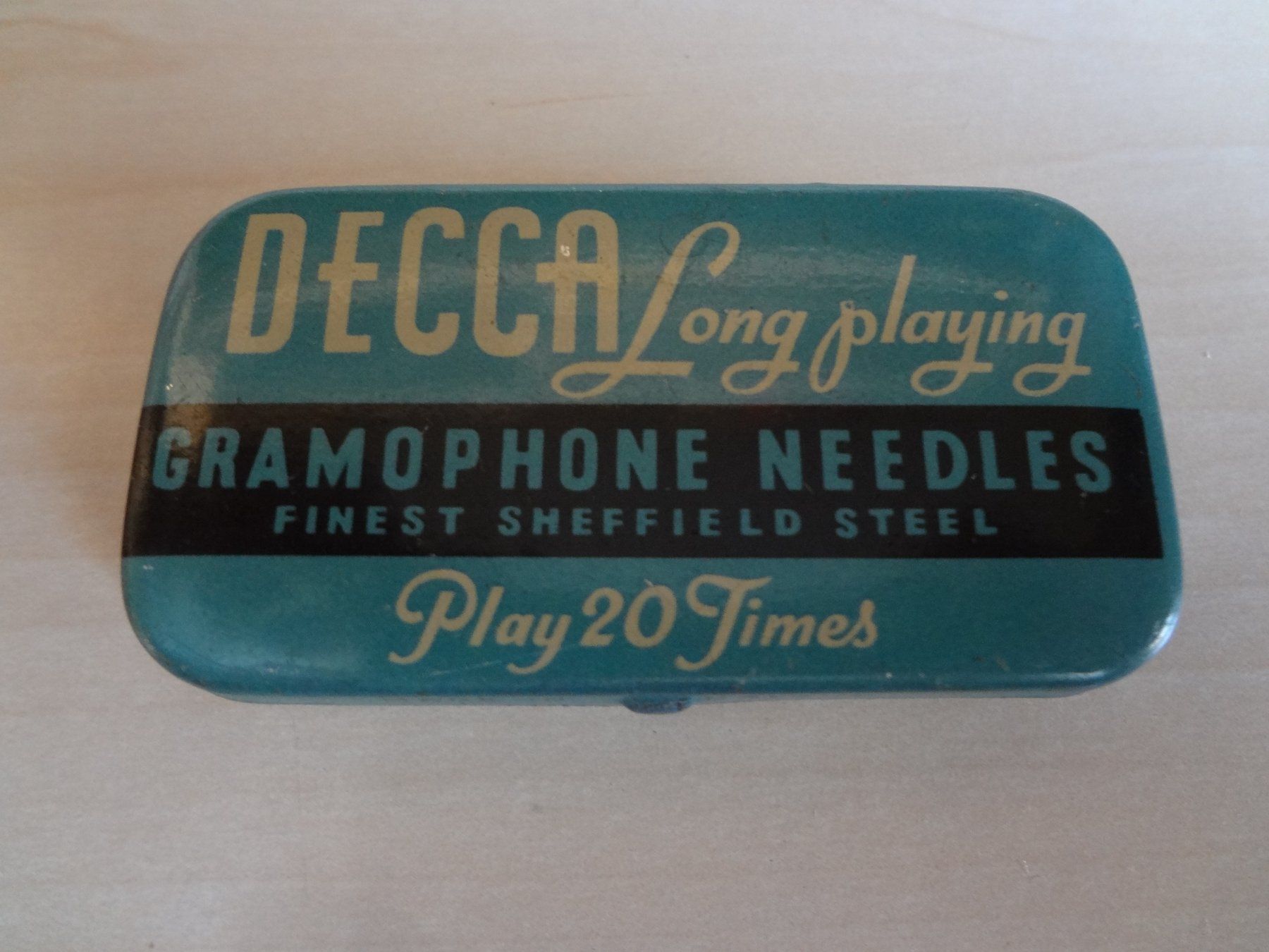 Sonstiges Zubehör: Boîte d'aiguille Decca  gramophone  nadelns – Gebraucht aus Aigle von Prunellita