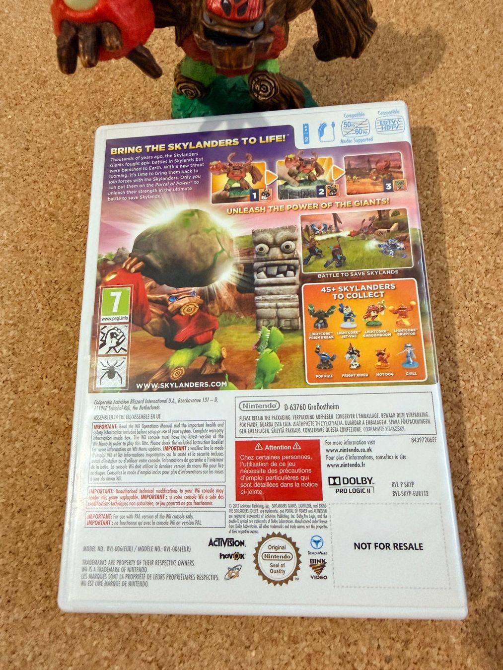 Jeux: Skylanders Giants (Wii) mit Figur – D'occasion à Binningen par samorga21 2