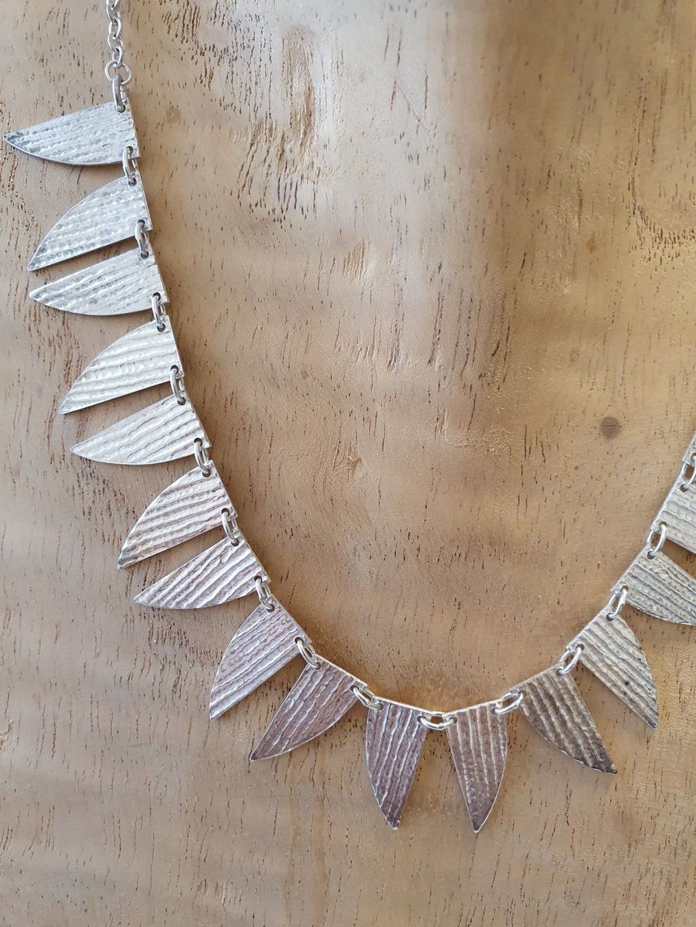 Catenine: Designer Art-Déco Silber-Collier in .... – Usato da Wohlen AG venduto da palmsprings 2