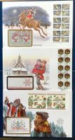 1987 -89 - Weihnachten- Grossbriefe Markenheftchen