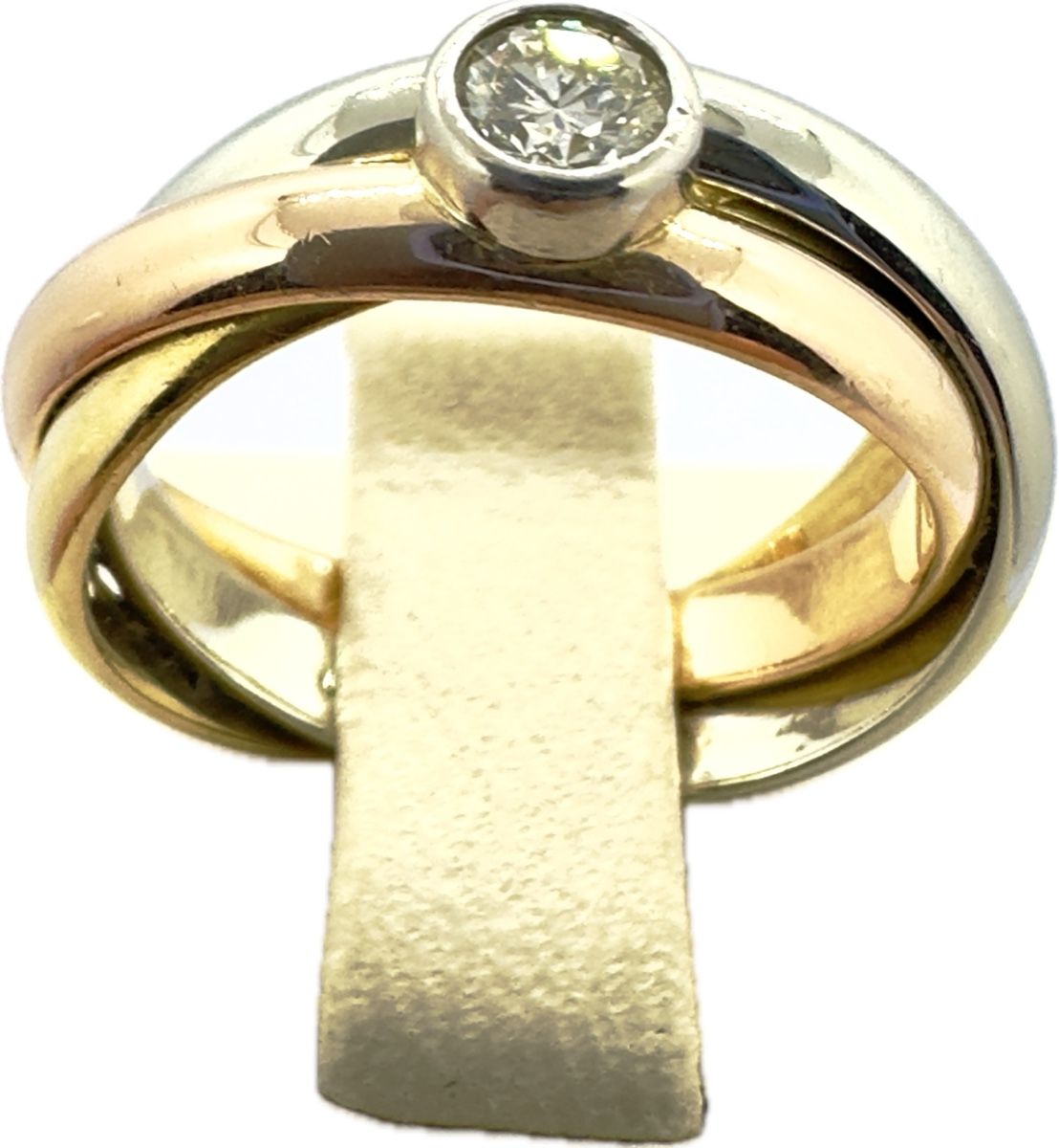 Ringe: 750/18 Karat Gold Ring mit 028 CtBrillant – Gebraucht aus Murg von MTGold 5