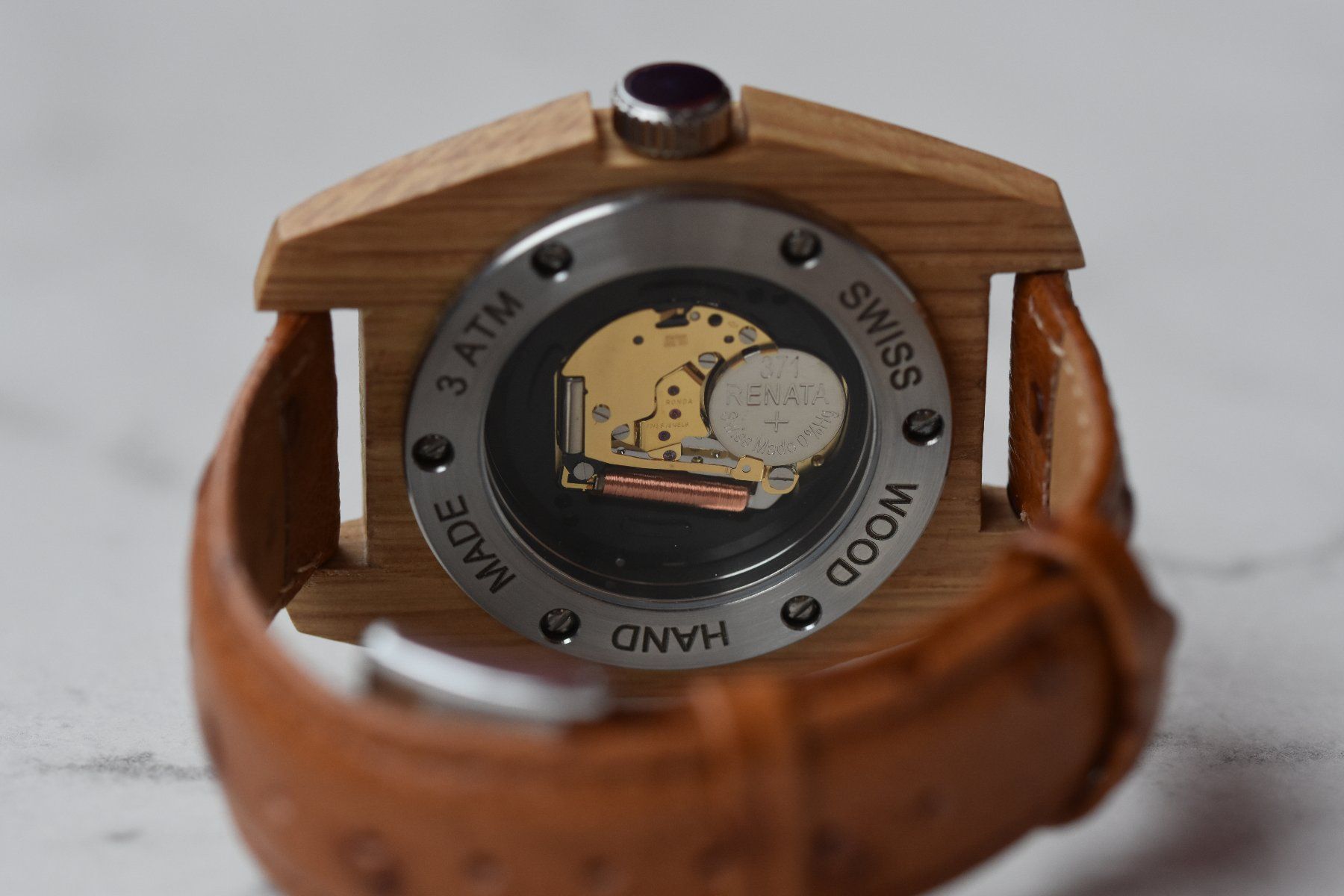 Orologi: Montre en Chêne Suisse – Nuovo e nell'imballaggio originale da Le Locle venduto da Daga12 2