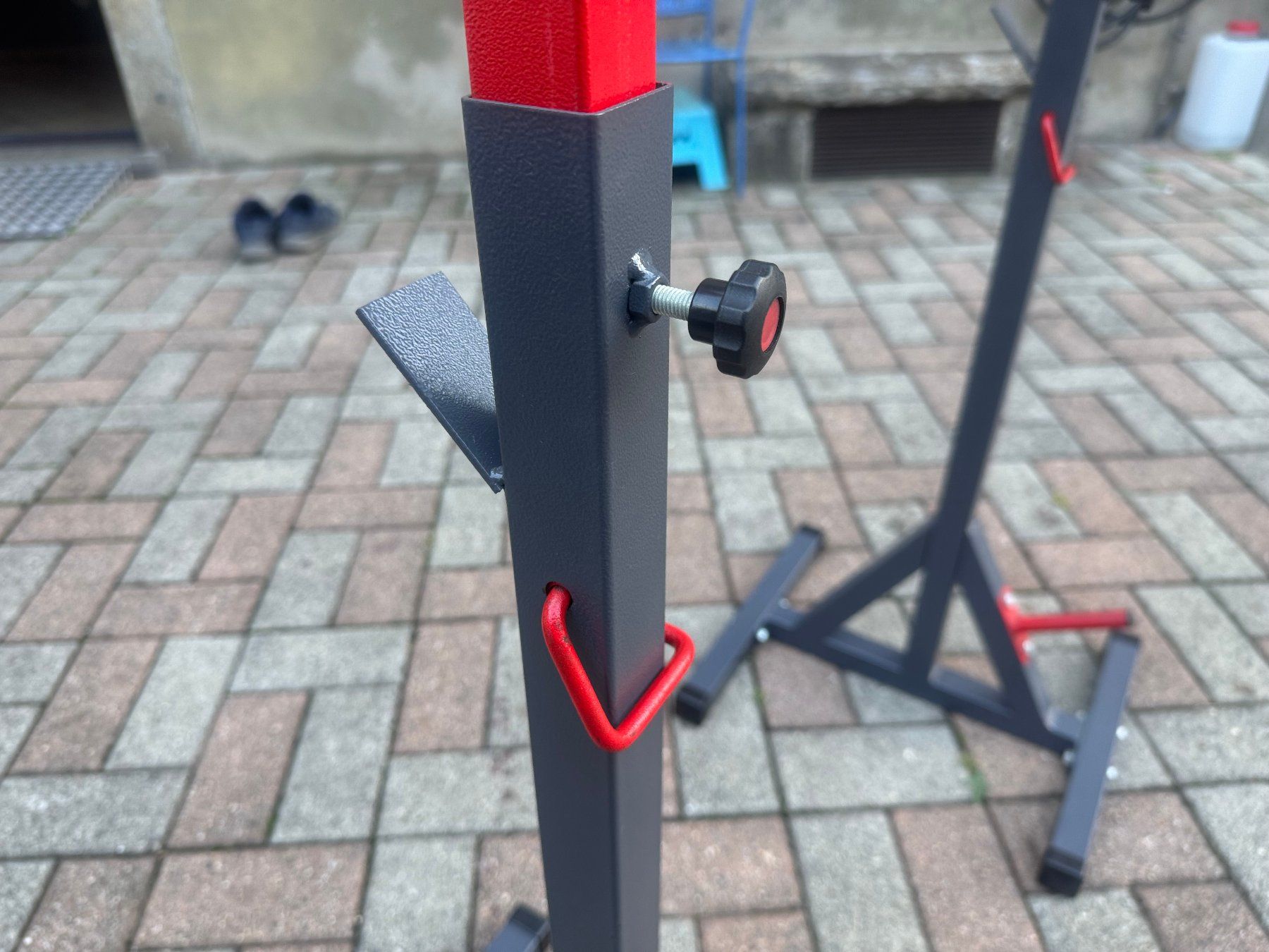 Hometrainer: Rack con bilanciere e cuscino per il collo – Usato da Osogna venduto da Cash596 4
