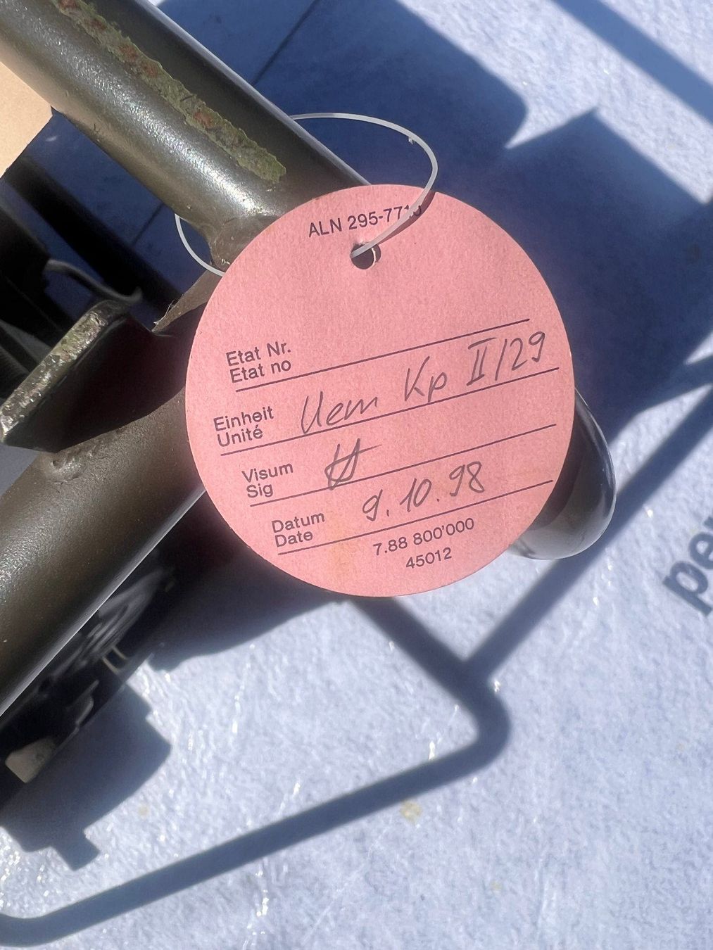 Stromgeneratoren: Stromgenerator der Schweizer Armee – Gebraucht aus Aumont von marin53 5