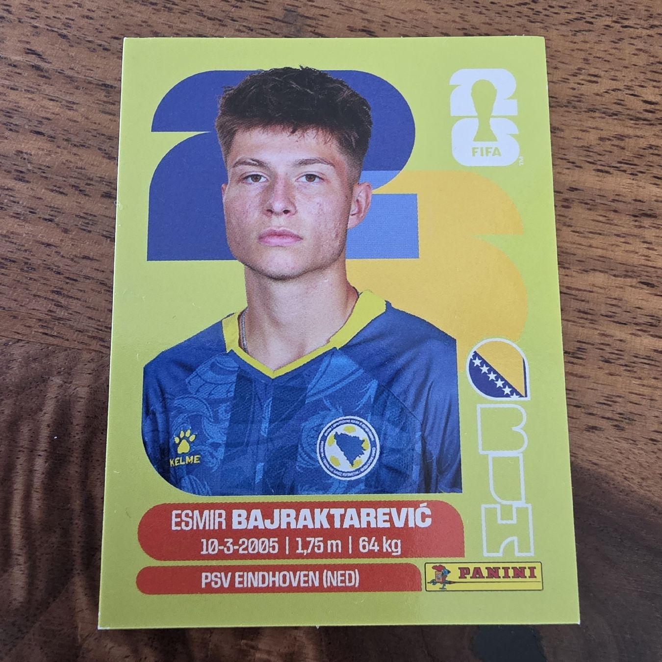Panini Carte collezionabili: Panini BIH15 Bajraktarevic  – Nuovo e nell'imballaggio originale da Buchs AG venduto da LogoParts