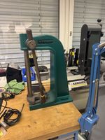 Presse à mandriner FEHLMANN 400 – 12 kN – Ø volant 400 mm