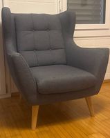 Trendmanufaktur SESSEL Webstoff Dunkelgrau