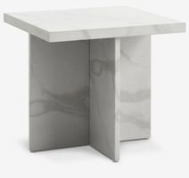 NEU & OVP Marmor Beistelltisch 45x45 GANDRUP modern