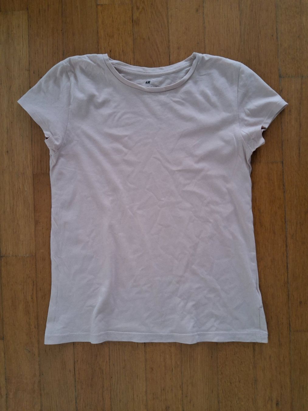 H&M Camicette, T-shirt & Top: H&M Basic T-Shirt, hellrosa Grösse 146 Sommer Must-have! – Usato da Sachseln venduto da Cadfael1