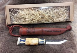Handgefertigtes Puukko-Jagdmesser aus Finnland – Geschenkbox