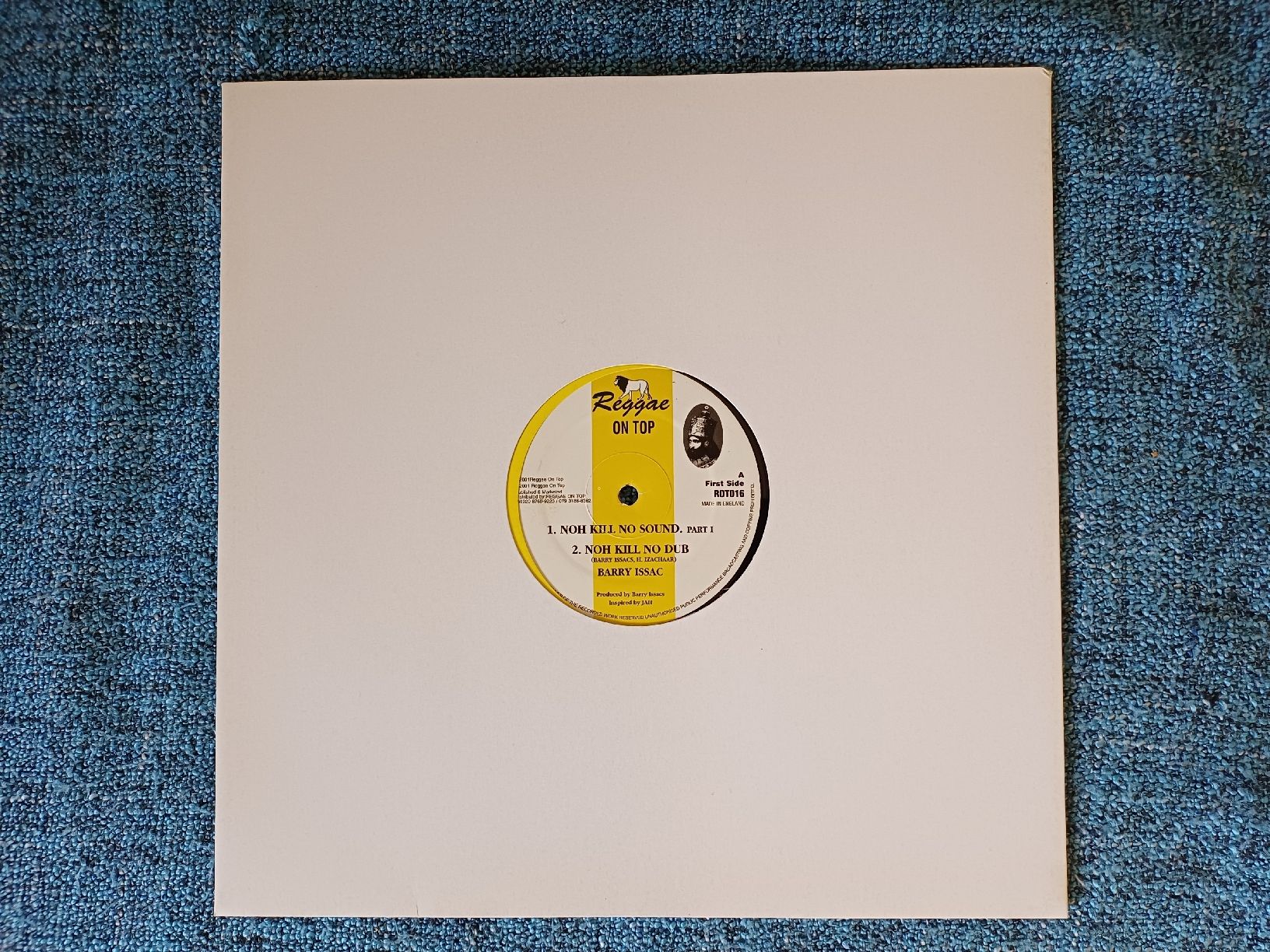 Dischi in vinile: Barry Issac "Noh Kill No Sound" 12" – Usato da Begnins venduto da Drastic-Sound
