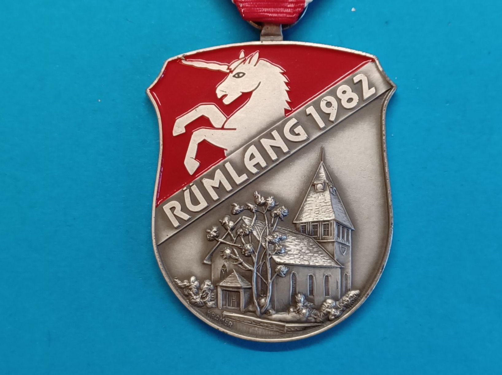 Medaillen: Rümlang Stand Einweihung Schiessen 1982  (E51) – Gebraucht aus Schwanden GL von