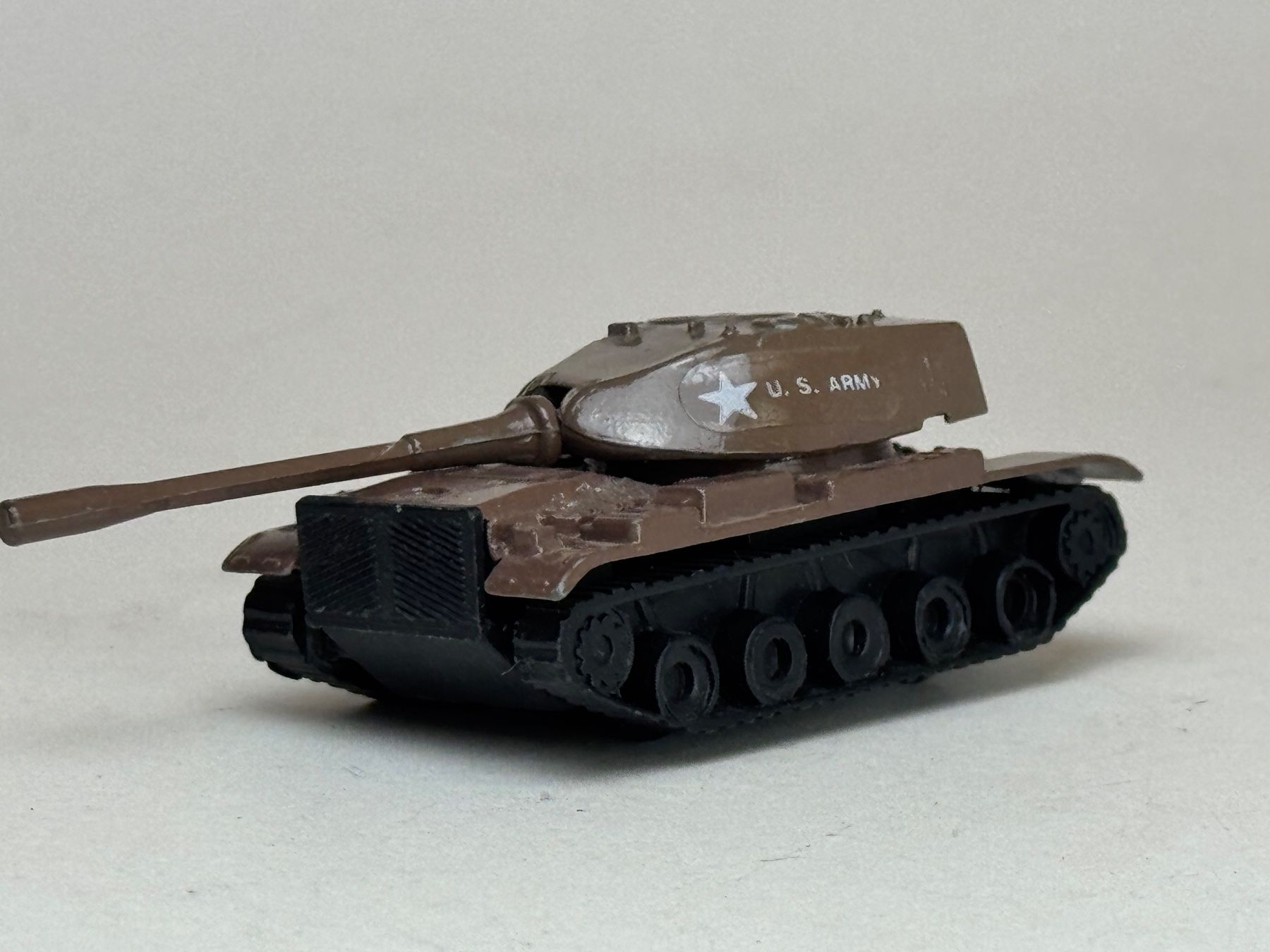 Modellini d'auto: GB-  Panzer US Army braun – Usato da Elm venduto da Wikmtz