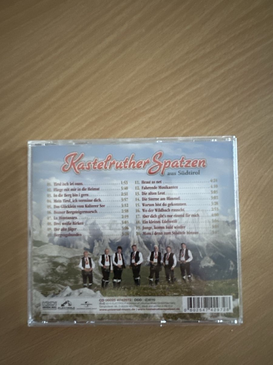 CD: Kastelruther Spatzen - Heimat Deine Lieder CD – Usato da Dulliken venduto da Zuchu 1