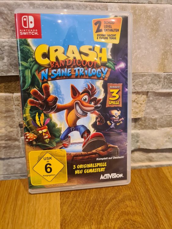 Crash Bandicoot Switch Game Kaufen auf Ricardo
