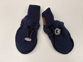 mikk-line Merino Baby-Fäustlinge | Gr. 62/68 | wie neu