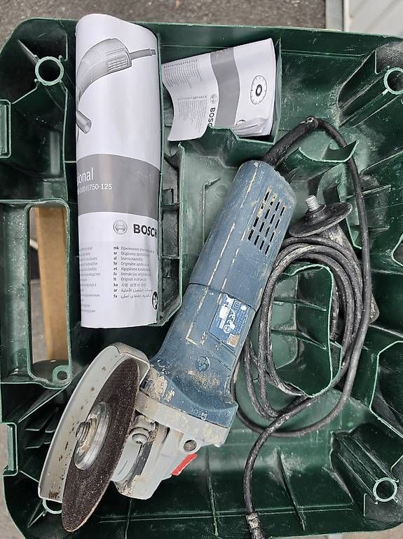 Tutti gli attrezzi: Smerigliatrice angolare Bosch – Usato da Avegno venduto da ale_v98s