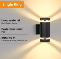 Applique murale extérieure LED E27 IP65 LED étanche