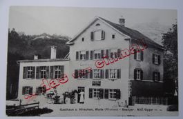 St. Gallen Wartau Weite Rest. Hirschen anno 1912