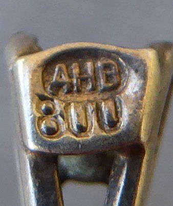 Anhänger: Anhänger 800 Silber mit Achat um 1970 – Gebraucht aus Muri AG von Lineli2020 5