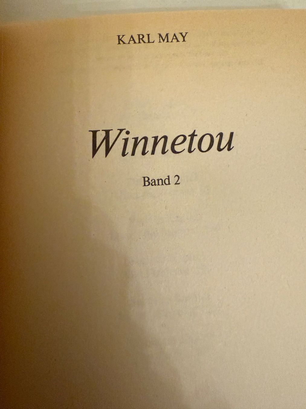 Bücher: Karl May  :  Winnetou    -    Band 1, 2 u. 3 – Gebraucht aus Bern von rewe45 3