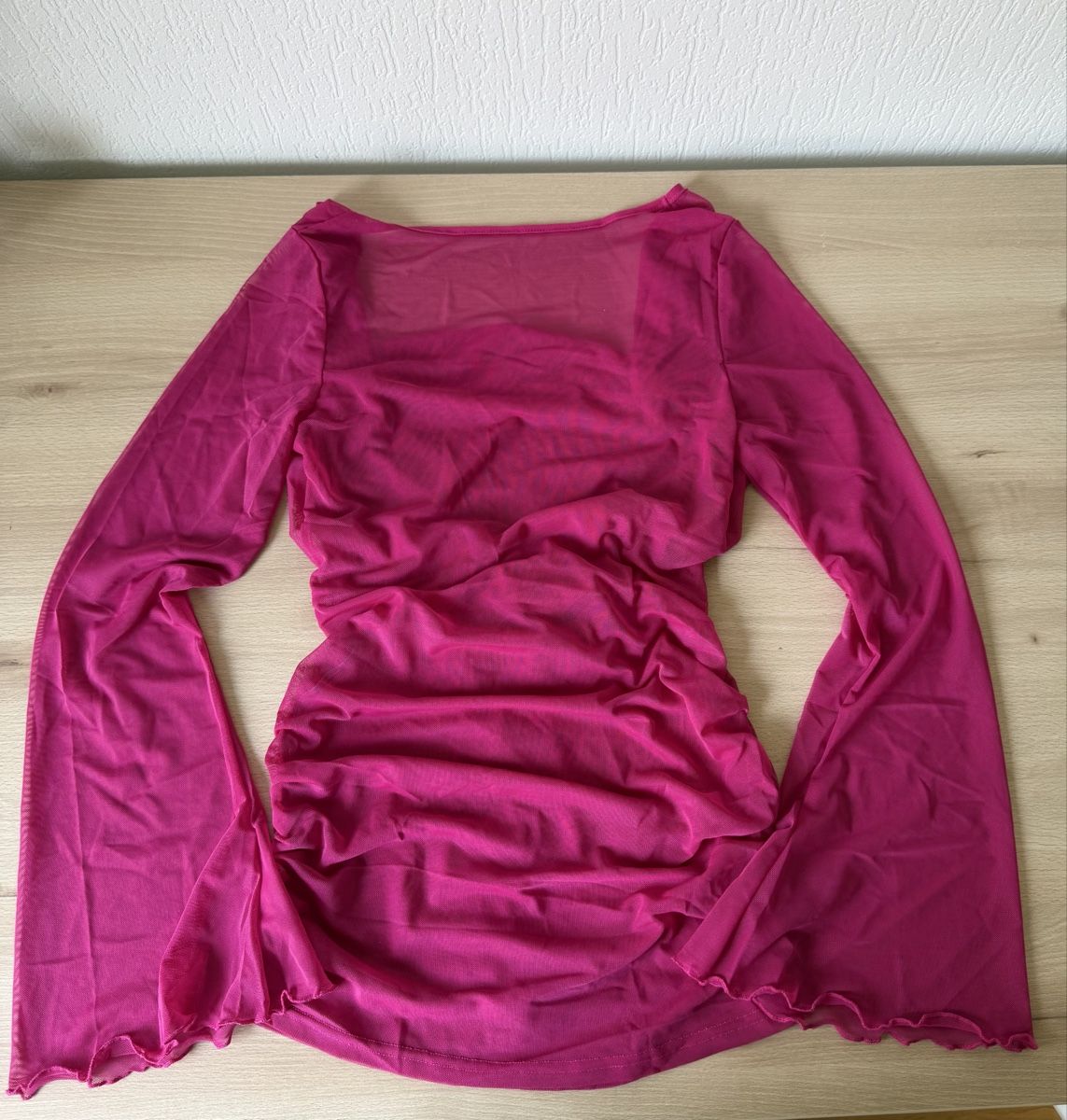 Vestiti: PINK LONG-SLEEVE SUMMER DRESS – Nuovo (secondo la descrizione) da Genève venduto da yav_9r9f