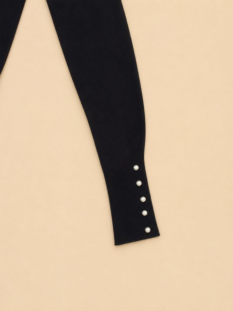 Zara Gilet & Giacche senza maniche: GILET NOIR À BOUTONS PERLES – Nuovo (secondo la descrizione) da Lausanne venduto da KeNaChic 2