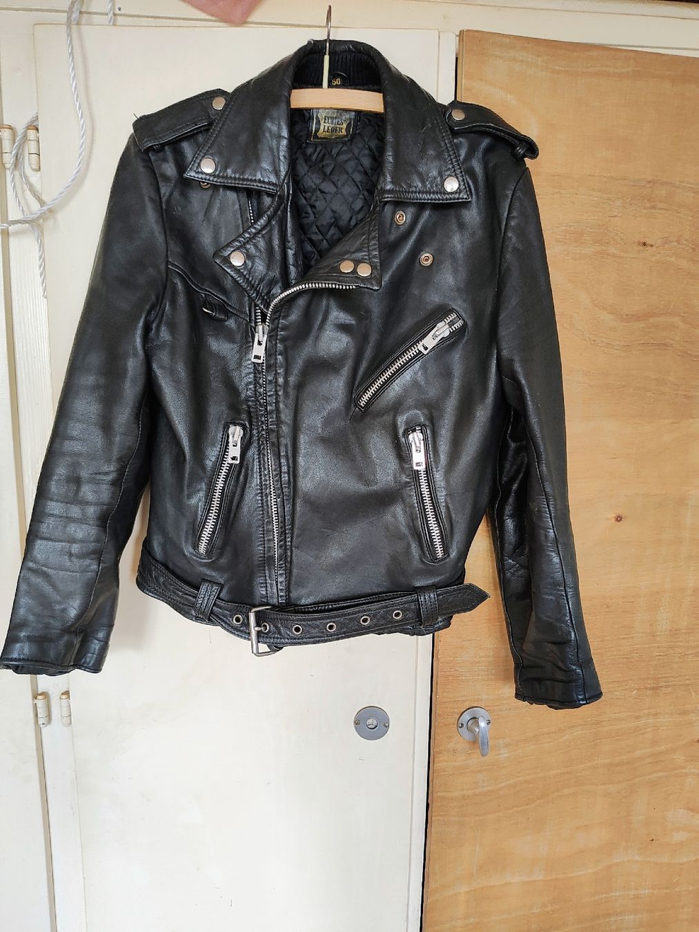 Giacche: Lederjacke / Töffjacke schwarz Grösse 50   – Usato da Melchnau venduto da Unikat01 5