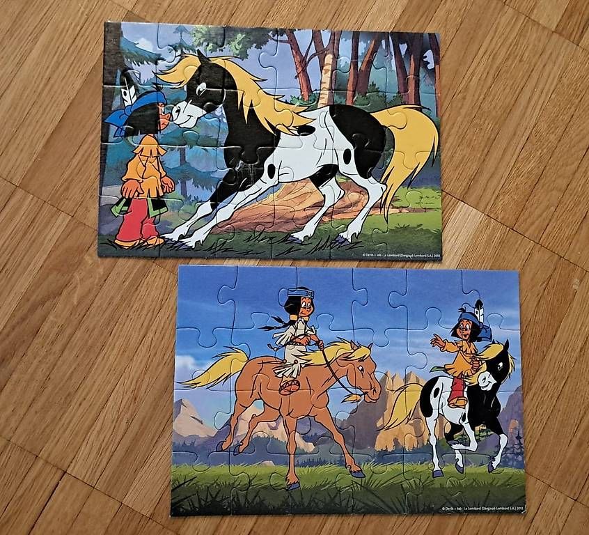 Ravensburger Puzzle: Yakari Puzzle 2x24 Teile – Usato da Weisslingen venduto da debi1992 1