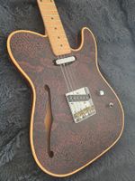 Saunier Custom Telecaster thinline snake handmade collector