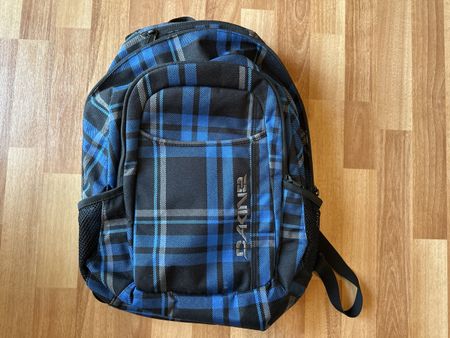 Dakine Factor Rucksack 20L, blau kariert