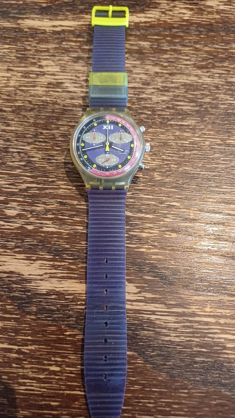 Swatch Orologi: Swatch Chrono Blue Chip 1992 Neuve – Nuovo (secondo la descrizione) da PORRENTRUY venduto da Davide6876