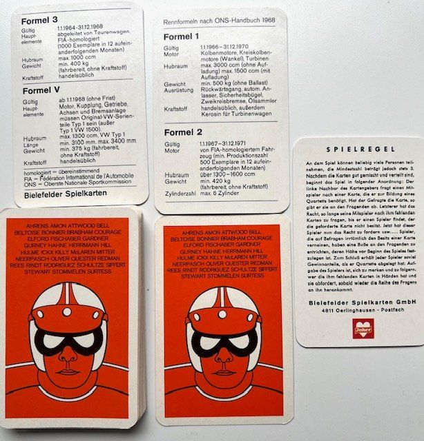 Giochi: Quartett Rennfahrer 0190 Jo Siffert – Usato da Zürich venduto da gigimai67 6