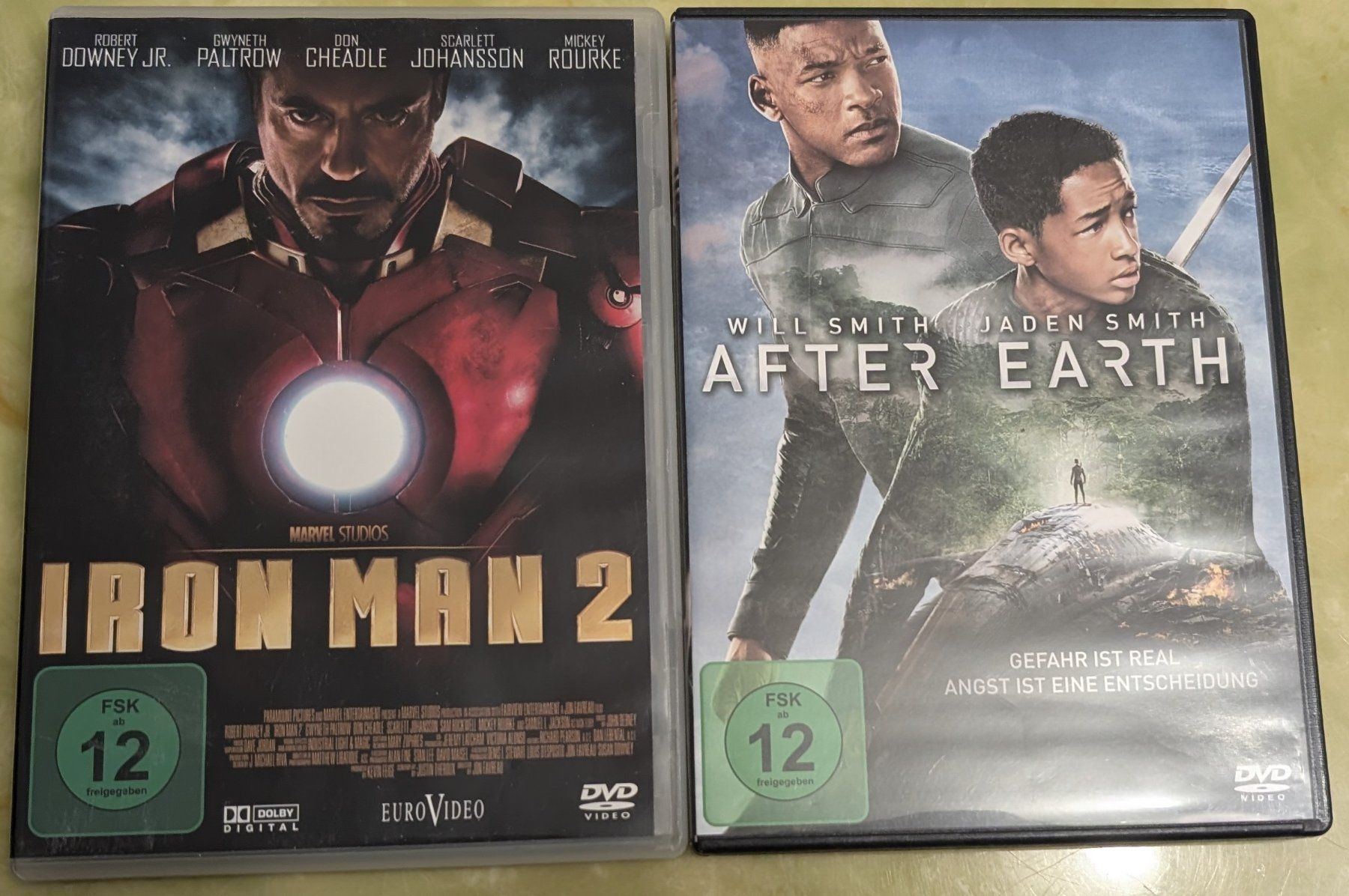 Alle DVDs: DVDSet79 (Iron Man2, After Earth) – Gebraucht aus Riehen von fab_972b