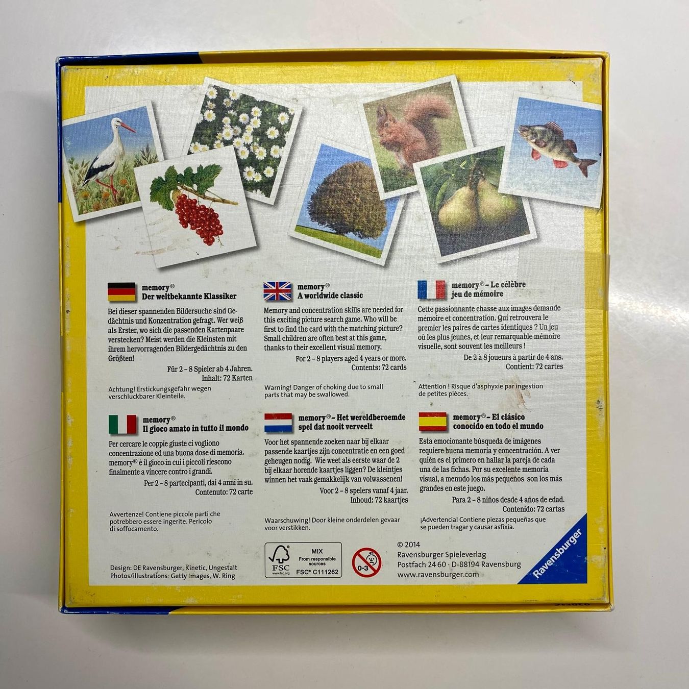Ravensburger Giochi: Ravensburger Memory Nature – Usato da Krauchthal venduto da SamsPuce 1