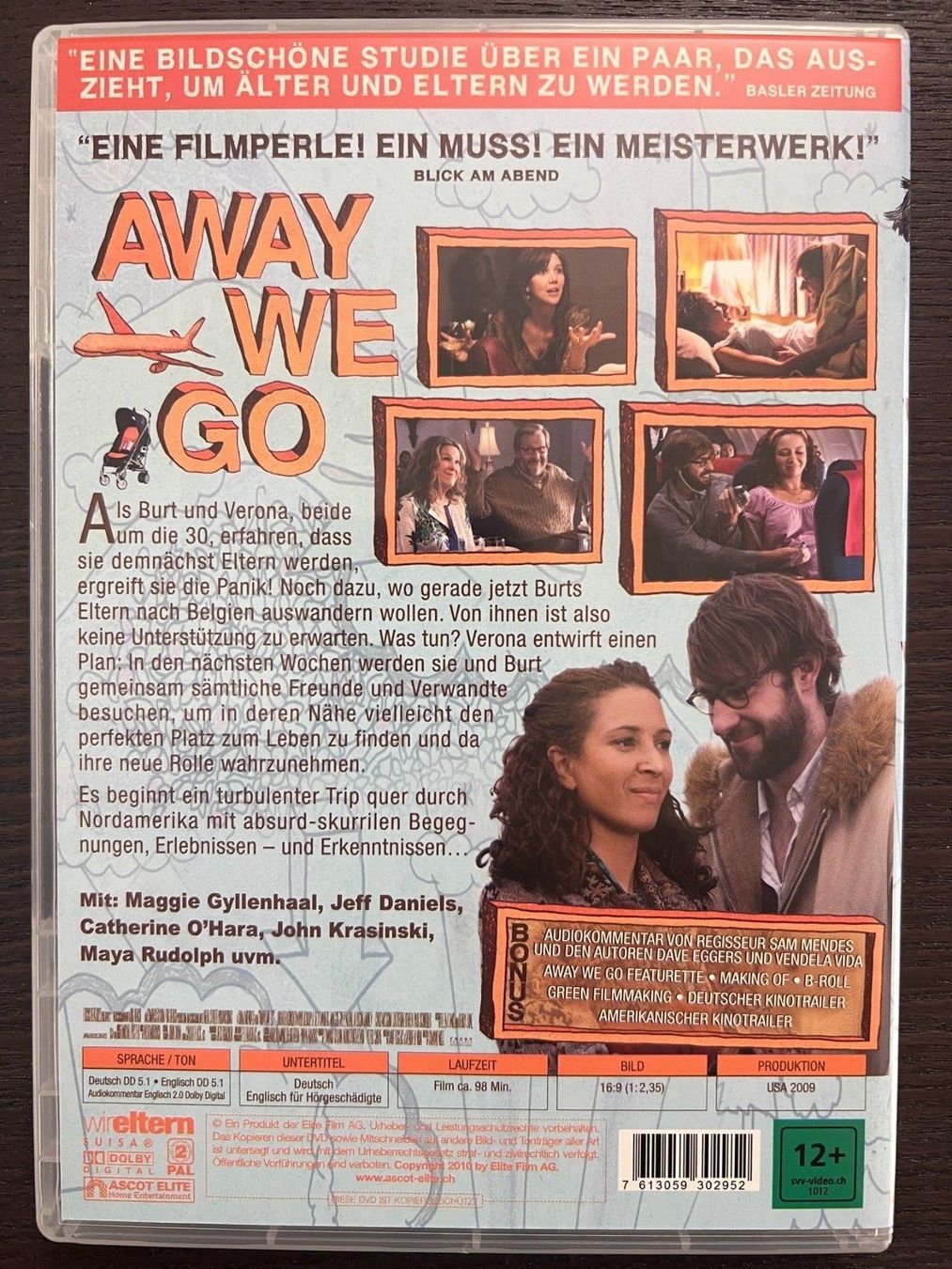 Tutti i DVDs: Away We Go – Usato da Zürich venduto da FilmFreunde 1