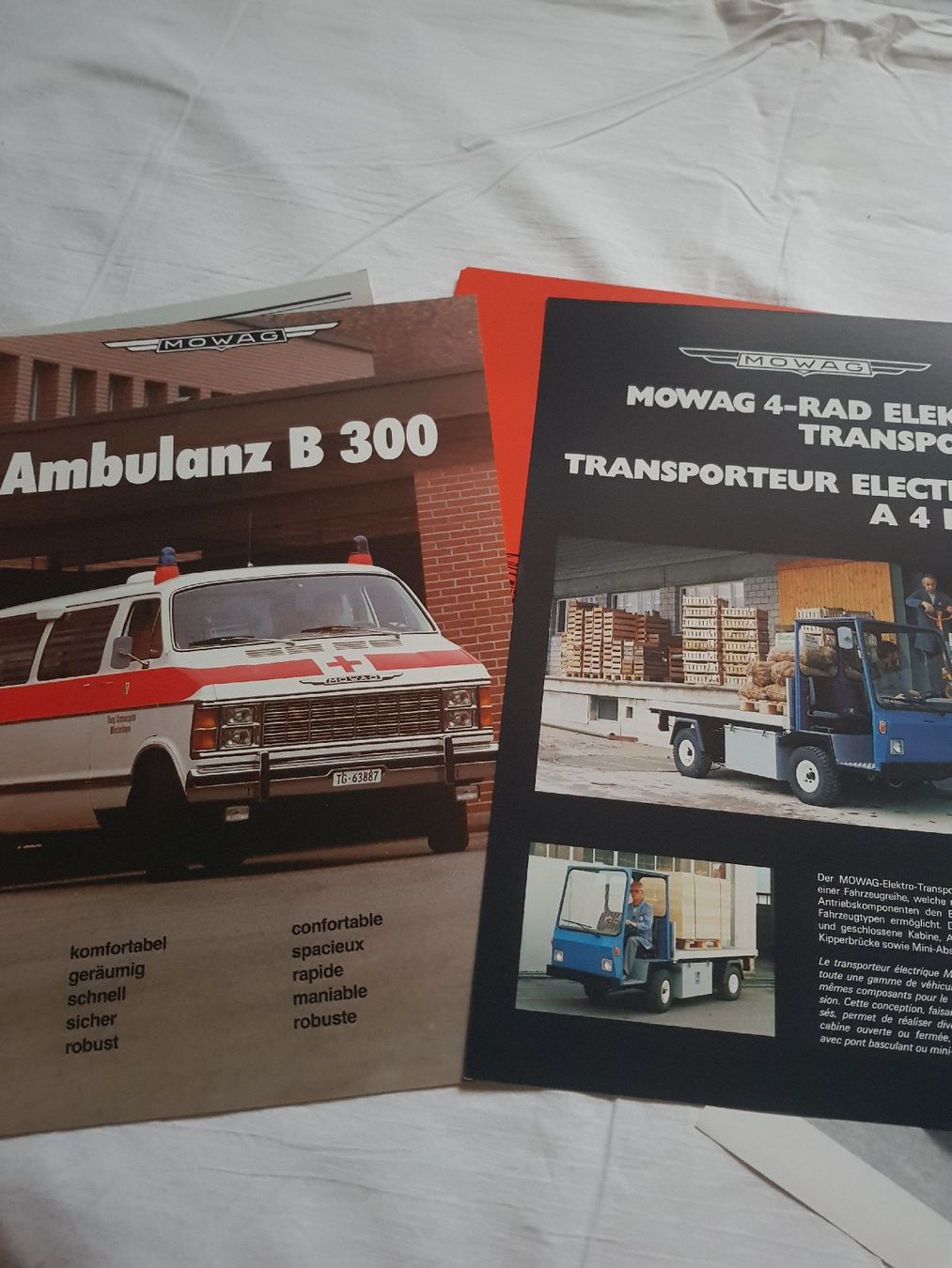 Dokumente: Mowag Datenblätter, Prospekte – Neu (gemäss Beschreibung) aus Altnau von samira41 2