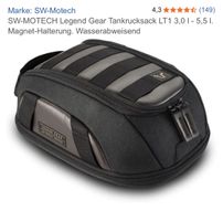 magnetisch!! sw motech, tankrucksack, legend gear