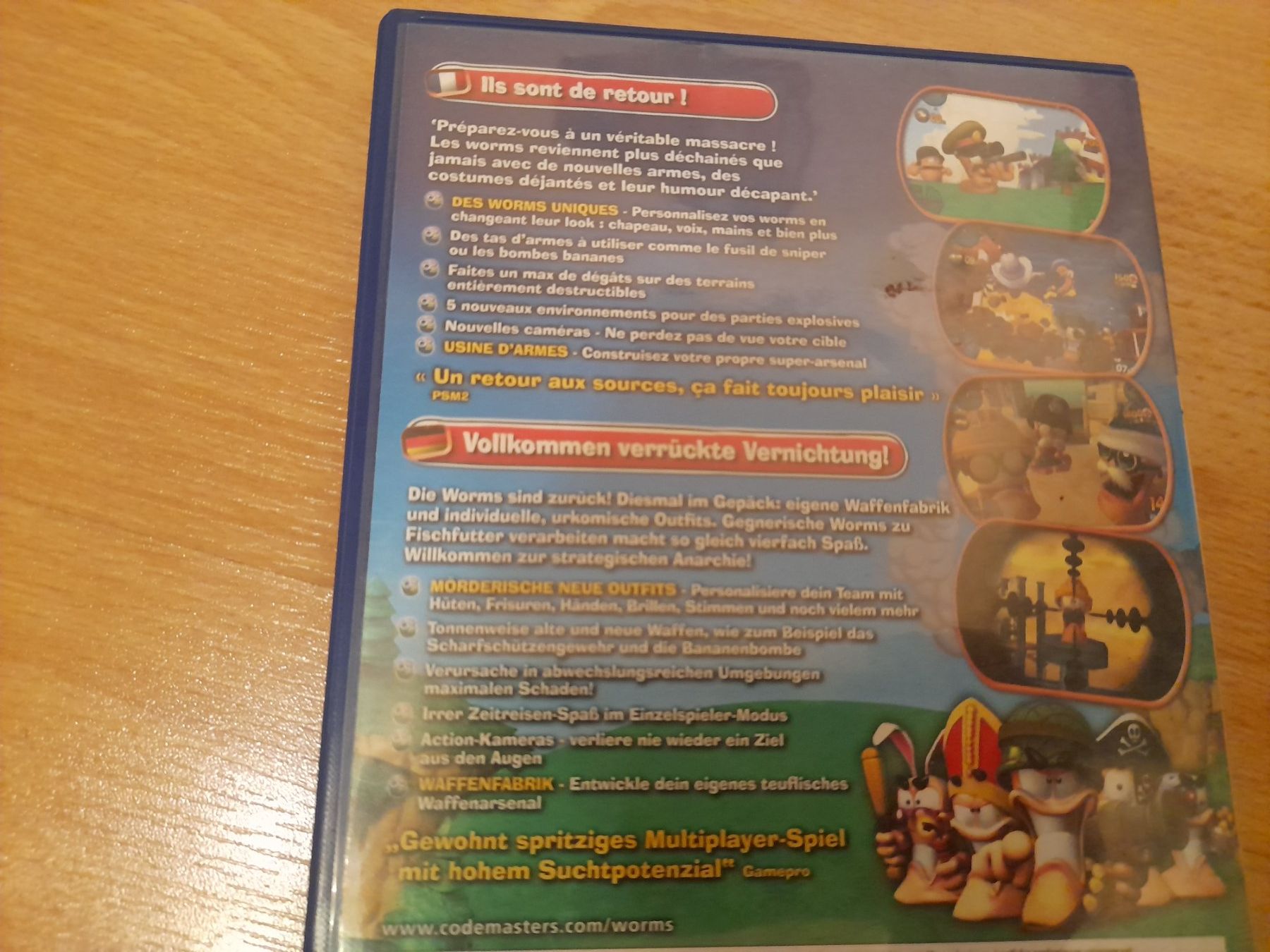 Sony Giochi: Playstation 2 Worms 4 Mayhem – Usato da Lustmühle venduto da chevi03 3