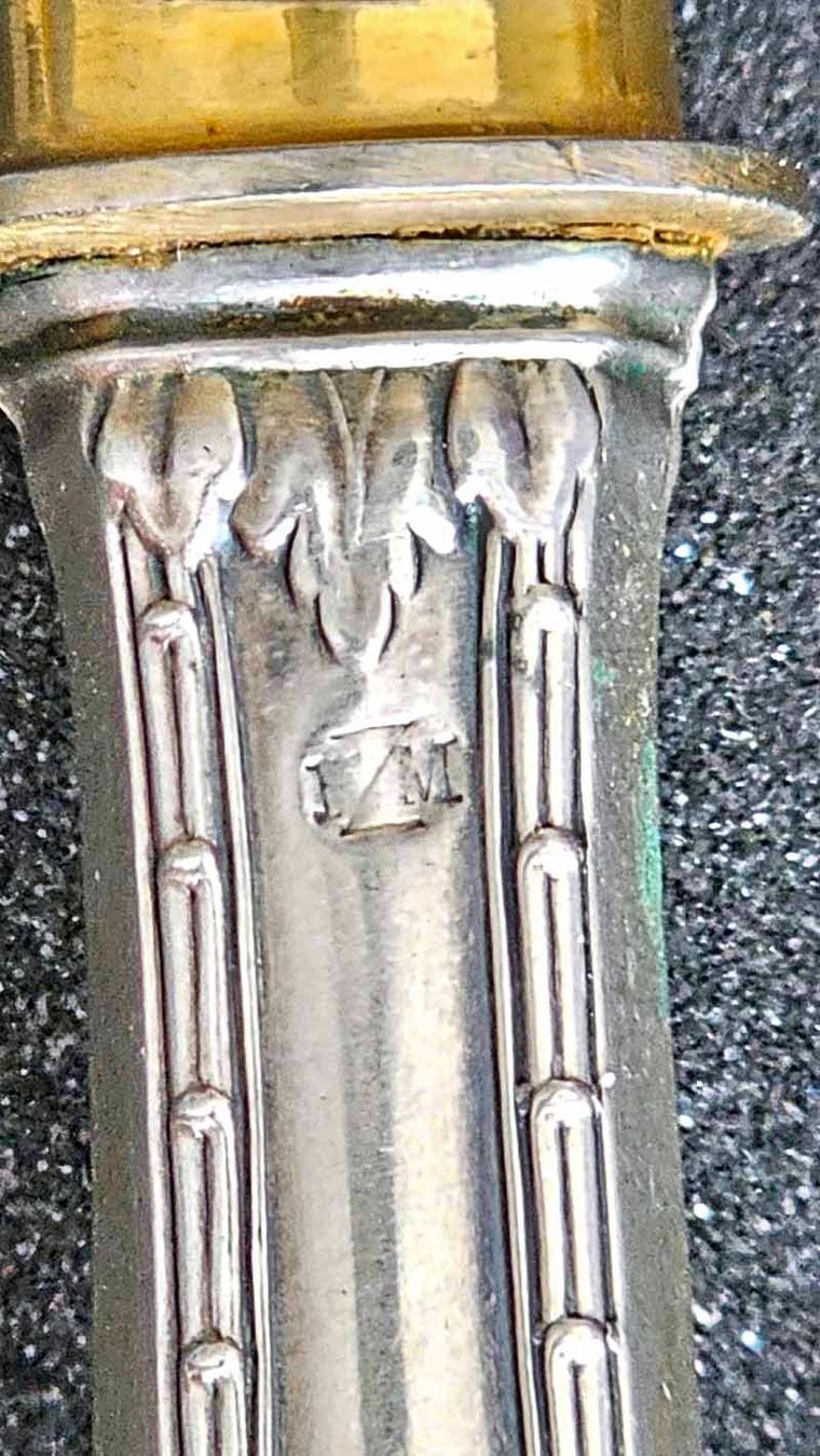 Couverts: FISCHMESSER antik "Silber/vergoldet" – D'occasion à Zug par BAMBI51 3