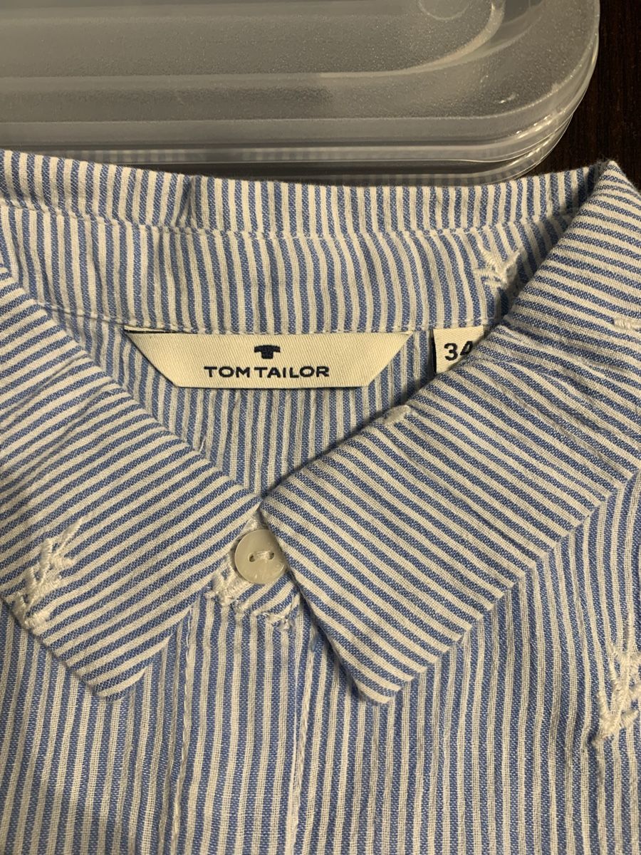 Tom Tailor Camicette: Chemise sans manches TOM TAILOR 34 neuf – Nuovo (secondo la descrizione) da Domdidier venduto da qatar1973 1